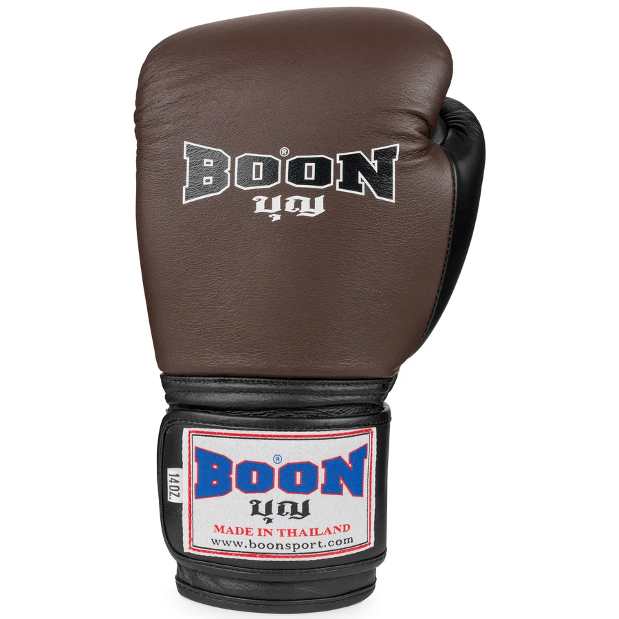 Boon Sport Boxing Gloves / Compact / Brown Black 4 Boon Sport Boxing Gloves / Compact / Brown Black - Image 2