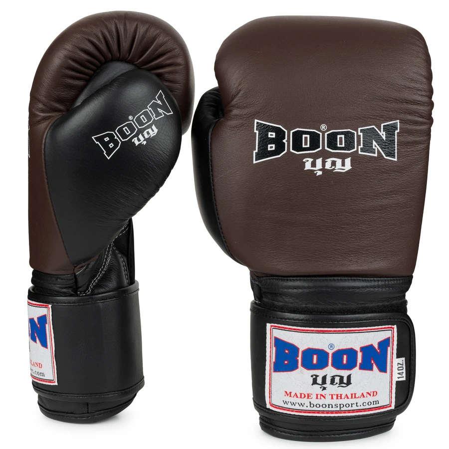 Boon Sport Boxing Gloves / Compact / Brown Black 3 Boon Sport Boxing Gloves / Compact / Brown Black