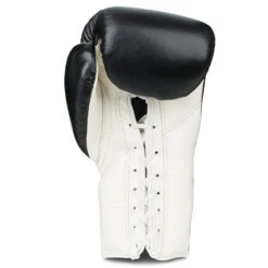 Boon Sport Boxing Gloves / Lace Up / Black -Thaiboxingstore Store BN BGL BK 2