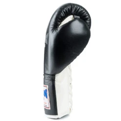Boon Sport Boxing Gloves / Lace Up / Black -Thaiboxingstore Store BN BGL BK 3