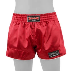 Boon Sport Muay Thai Shorts / Retro / Burgundy -Thaiboxingstore Store BN RSBG 2