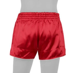 Boon Sport Muay Thai Shorts / Retro / Burgundy -Thaiboxingstore Store BN RSBG 4