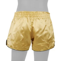 Boon Sport Muay Thai Shorts / Retro / Gold -Thaiboxingstore Store BN RSGD 4