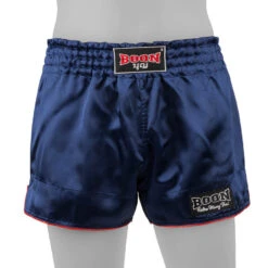 Boon Sport Muay Thai Shorts / Retro / Navy 10 Boon Sport Muay Thai Shorts / Retro / Navy -Thaiboxingstore Store BN RSNB 2