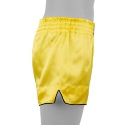 Boon Sport Muay Thai Shorts / Retro / Yellow -Thaiboxingstore Store BN RSYW 5