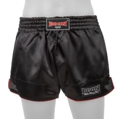 Boon Sport Muay Thai Shorts / Retro / Black 8 Boon Sport Muay Thai Shorts / Retro / Black -Thaiboxingstore Store BN RT01 BK 2