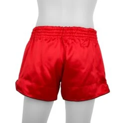 Boon Sport Muay Thai Shorts / Retro / Red -Thaiboxingstore Store BN RT01 RD 4