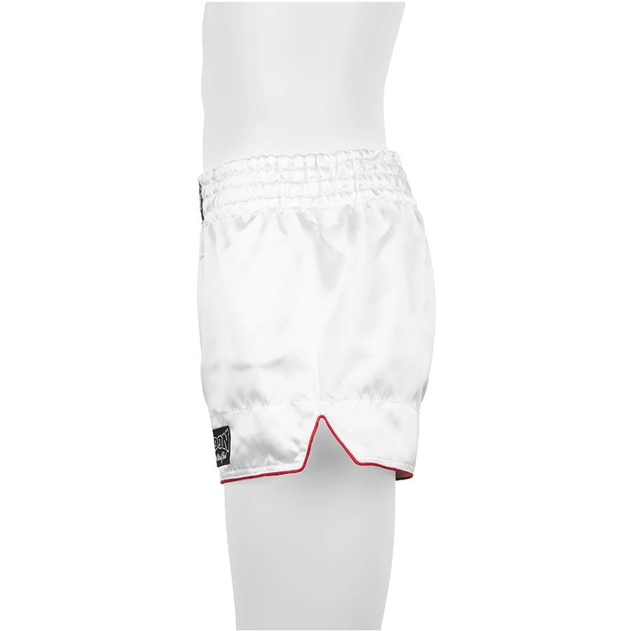Boon Sport Muay Thai Shorts / Retro / White 6 Boon Sport Muay Thai Shorts / Retro / White - Image 4