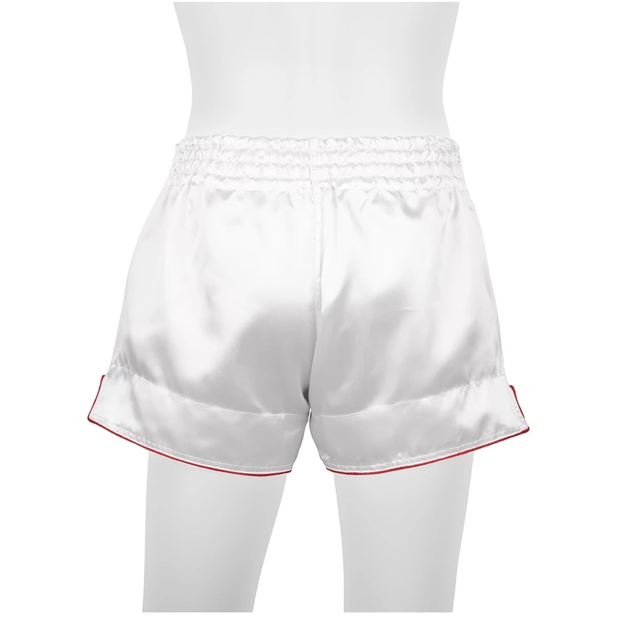 Boon Sport Muay Thai Shorts / Retro / White 7 Boon Sport Muay Thai Shorts / Retro / White - Image 5