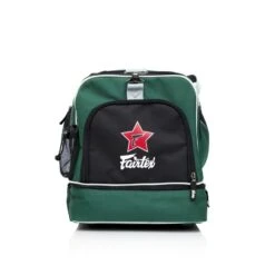 Fairtex Gym Bag / Green Black -Thaiboxingstore Store FTX BAG2 BG BK 2