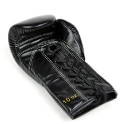 Fairtex Lace-up Boxing Gloves / BGLG1 / X Glory Black -Thaiboxingstore Store FTX BGLG1 BK 2