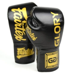 Fairtex Lace-up Boxing Gloves / BGLG1 / X Glory Black