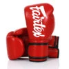 Fairtex Boxing Gloves / Microfibre / Red 1 Fairtex Boxing Gloves / Microfibre / Red -Thaiboxingstore Store FTX BGV14 RD