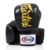 Fairtex Boxing Gloves / Tight-Fit / Black -Thaiboxingstore Store FTX BGV19 BK