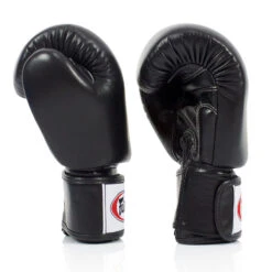 Fairtex Boxing Gloves / Tight-Fit / Black -Thaiboxingstore Store FTX BGV19 BK 2
