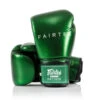 Fairtex Boxing Gloves / Metallic / Green -Thaiboxingstore Store FTX BGV22 GR