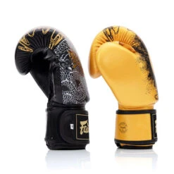 Fairtex Boxing Gloves / Harmony Six / Black Gold -Thaiboxingstore Store FTX BGV26 3