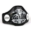 Fairtex Belly Pad / Light Weight / Black -Thaiboxingstore Store FTX BPV2 BLK