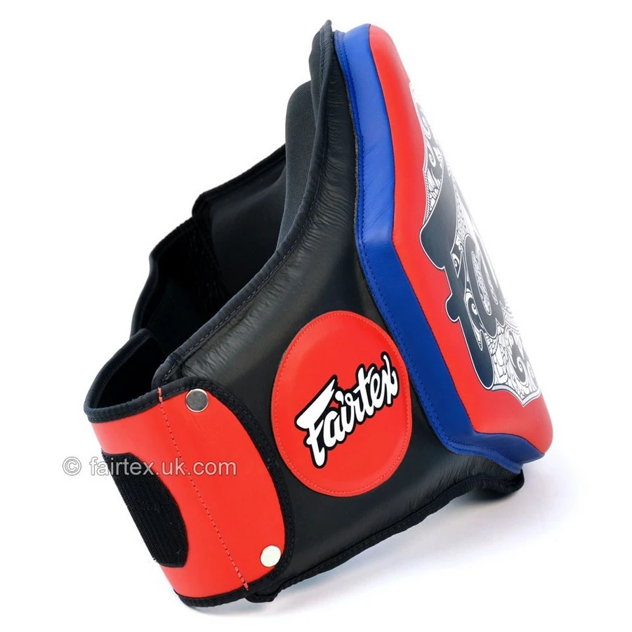 Fairtex Belly Pad / Light Weight / Red Black 4 Fairtex Belly Pad / Light Weight / Red Black - Image 2