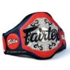 Fairtex Belly Pad / Light Weight / Red Black -Thaiboxingstore Store FTX BPV3