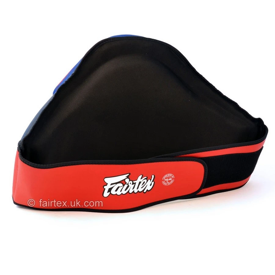 Fairtex Belly Pad / Light Weight / Red Black 5 Fairtex Belly Pad / Light Weight / Red Black - Image 3