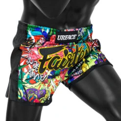 Fairtex Muay Thai Shorts / Slim Cut / Urface X -Thaiboxingstore Store FTX BS URFACE 3