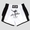 Fairtex Muay Thai Shorts / Slim Cut / White 2 Fairtex Muay Thai Shorts / Slim Cut / White -Thaiboxingstore Store FTX BS1707 W