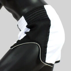 Fairtex Muay Thai Shorts / Slim Cut / White 9 Fairtex Muay Thai Shorts / Slim Cut / White -Thaiboxingstore Store FTX BS1707 W 2