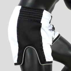 Fairtex Muay Thai Shorts / Slim Cut / White 11 Fairtex Muay Thai Shorts / Slim Cut / White -Thaiboxingstore Store FTX BS1707 W 4