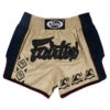 Fairtex Muay Thai Shorts / Slim Cut / Khaki -Thaiboxingstore Store FTX BS1713 KH