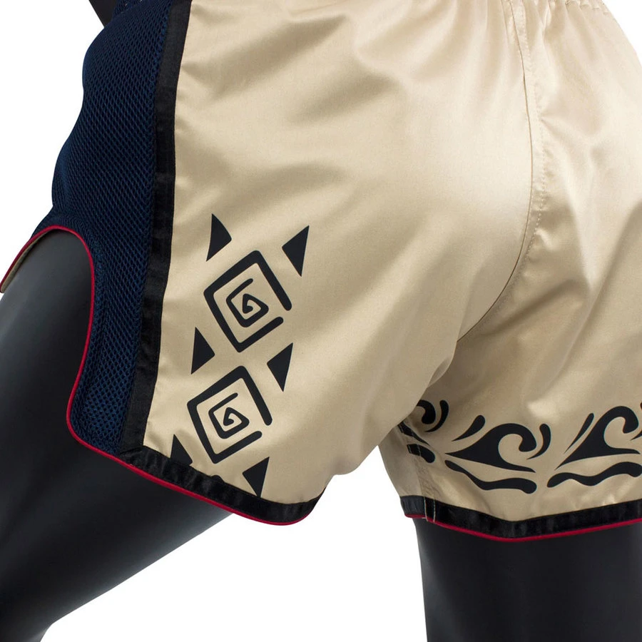 Fairtex Muay Thai Shorts / Slim Cut / Khaki 6 Fairtex Muay Thai Shorts / Slim Cut / Khaki - Image 4