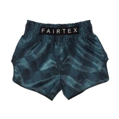 Fairtex Muay Thai Shorts / Slim Cut / Green Stealth