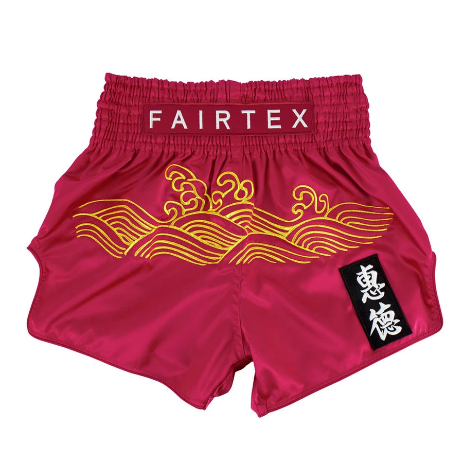 Fairtex Muay Thai Shorts / Slim Cut / Golden River 3 Fairtex Muay Thai Shorts / Slim Cut / Golden River