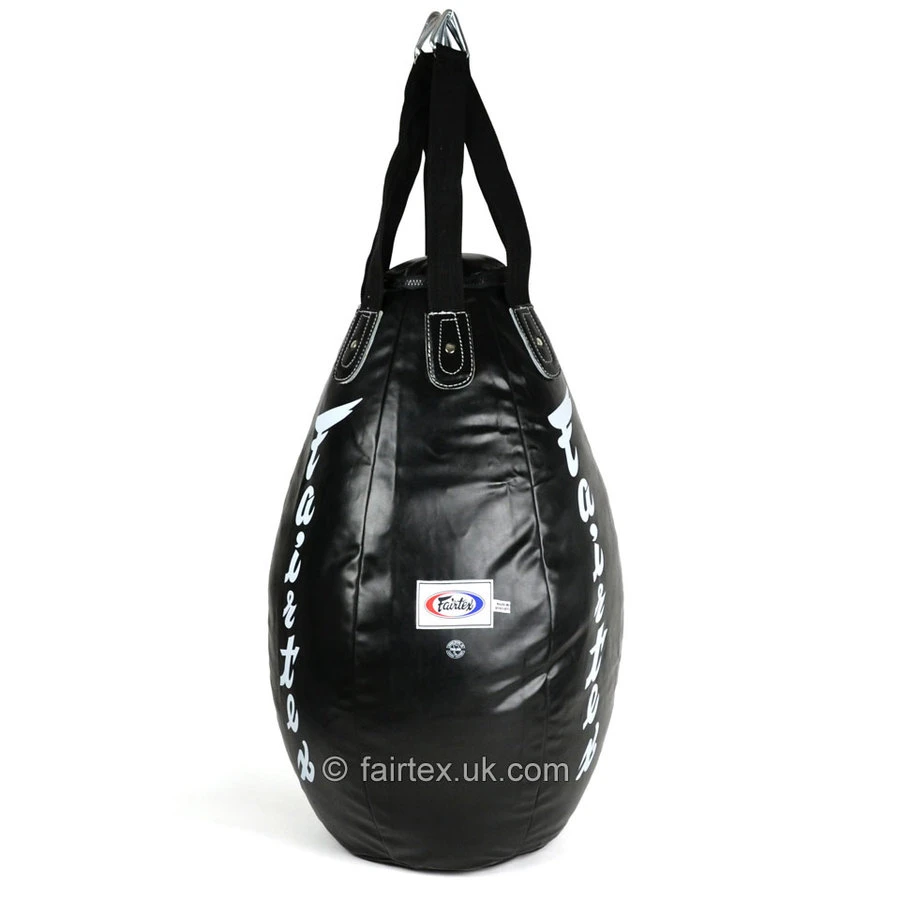 Fairtex Teardrop Bag / Super / Filled / Black 3 Fairtex Teardrop Bag / Super / Filled / Black