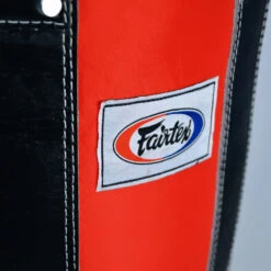 Fairtex Heavy Bag / Leather / Filled / Black Red -Thaiboxingstore Store FTX HB3 F 5