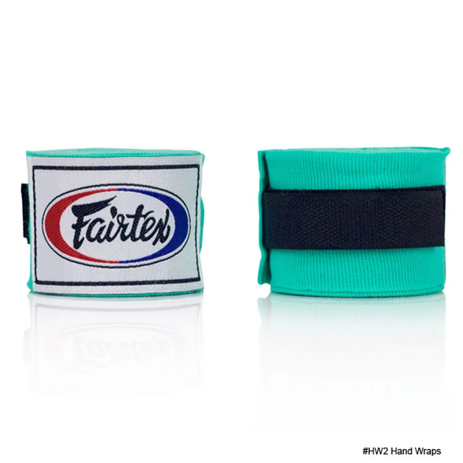 Fairtex Hand Wraps / HW2 / Mint Green 4.5m 3 Fairtex Hand Wraps / HW2 / Mint Green 4.5m