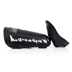 Fairtex Shin Guards / Detachable / Black -Thaiboxingstore Store FTX SP7 BLK 3