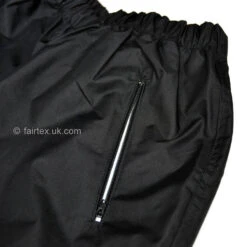 Fairtex Vinyl Sweatsuit Black -Thaiboxingstore Store FTX VS2 BLK 5