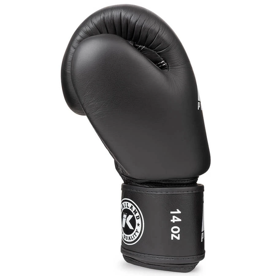 King Pro Boxing Gloves / Leather / Black 5 King Pro Boxing Gloves / Leather / Black - Image 3
