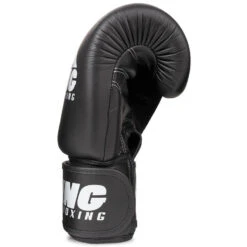 King Pro Boxing Gloves / Leather / Black 11 King Pro Boxing Gloves / Leather / Black -Thaiboxingstore Store KP BGVL3 BK 4