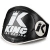 King Pro Belly Pad / Black-White -Thaiboxingstore Store KP BP BK
