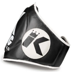 King Pro Belly Pad / Black-White -Thaiboxingstore Store KP BP BK 2
