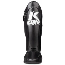 King Pro Shin Guards / Semi-Leather / Black -Thaiboxingstore Store KP SG L BK 3