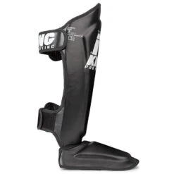 King Pro Shin Guards / Semi-Leather / Black -Thaiboxingstore Store KP SG L BK 4