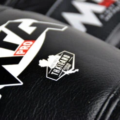 MTG Pro Gloves / Lace-up / 3-Tone Black -Thaiboxingstore Store MTG LG2 3T BLK 4