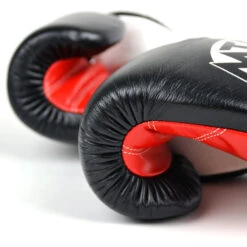 MTG Pro Gloves / Lace-up / 3-Tone Black -Thaiboxingstore Store MTG LG2 3T BLK 5