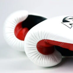 MTG Pro Gloves / Lace-up / 3-Tone White -Thaiboxingstore Store MTG LG2 3T WHT 5