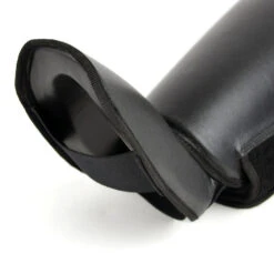 MTG Pro Shin Guards / Leather / Black -Thaiboxingstore Store MTG SF1 BLK 2