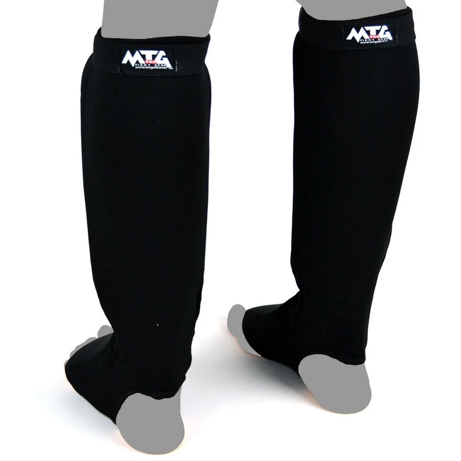 MTG Pro Shin Guards / Elasticated / Black 3 MTG Pro Shin Guards / Elasticated / Black - Image 2