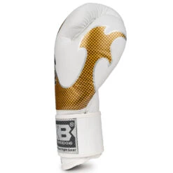 Top King Boxing Gloves / Empower / White Gold -Thaiboxingstore Store TK BGEM 01 WG 2